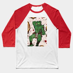 Hot Lizardman Baseball T-Shirt